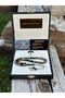 Golden Rosary-Letter Combination- with Gold Particles - Golden Rosary-Name Can Be Engraved on It Square Boxed - 2