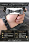 Hematite Bracelet - Hematite Stone Bracelet - 3-Hole Flexible Hematite Bracelet - 2