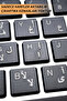 ملصق لوحة مفاتيح ثلاثي الأبعاد يتوهج في الظلام باللغة العربية - نقل بالأشعة فوق البنفسجية، شفاف، حروف بارزة، لا يترك أثراً، أبيض يظهر في الظلام - 5