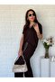 Leopard Detailed Modal Suit Brown - 8