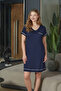 Aqua 26578 women's short sleeve short nightgown