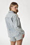 Western Shacket Women's Blue Jacket W5Gn90D5Lq2-Grbg - 3
