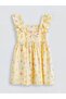 LCW Kids Square Neck Patterned Girl's Dress - 2