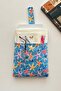 Linen Book Cover with Pockets Book Lover Gift Accessory Sea Stars - 4