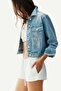 Linen-blend drawstring shorts