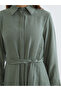Nevavm Belted Modal Blended Shirt Dress with a Difference - 6