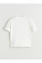 Lcw Kids Floral Detailed Crew Neck Girl's T-Shirt - 2