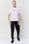 Competition Men Crew Neck Short Sleeve Graphic Print T-Shirt, White - 2