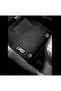 Bmw-7-E66-Marjinal-Long(2003-2009)Compatible Colored Edge-Silicone Heel Pad Velur Carpet Mat - 3