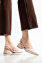Belt Pointed Toe Short Block Heel Women's Heeled Shoes - 4