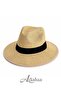 Organic Straw Hat – Unisex Breathable Summer Panama Style Wide Brim Beach & Casual Hat
