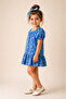 Girl's Casual Blue Dress - 6