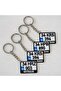 Personalized License Plate Keychain for Your Motorcycle - with Your First and Last Name - 3D Design for Gift - 6