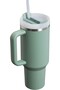 Quencher H2.O Flowstate ™   Tumbler Thermos with Straw |   1.18L Green - 2