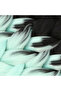 Sen Ombreli / Black / Aqua Green for African Braids and Rasta - 2