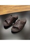 100% Genuine Leather Men's Summer Orthopedic Casual Flexible Sole Comfortable New Season Slippers Sandals 40-45 - 2