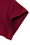 Men's Amadeus Regular Cut V-Neck Short Sleeve Combed Cotton T-Shirt Bordo - 5
