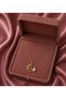 Floral Charm Stone-Encrusted Steel Necklace (Gold Color) - 4
