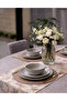 American Service, New Season 6 Piece Wheat Color Supla and Runner Cover Pearl Set - 3