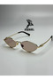 Mw Triangle Women's Sunglasses Organic Glass Gift for Spouse/Lover New Trend Uv400 56 Ekartman - 3