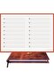 Music Notepad (Clefs in F) 100% Handmade, Hand-Sewn, 2026 Special Collection – Artistic Binding –A/5