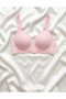 Women's Non-Marking Laser Cut Seamless Adjustable Strap Wire Free Ghost B Cup Women's Bra - 2