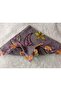 Brand Handcrafted Needle Embroidered Writing 100% Cotton Muslin – 4 Sides Embroidered Elegant Headscarf 100X100 cm - 7
