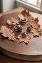 Antique Design Bronze Ring Collection - Tree of Life, Lotus, Cat, Hedgehog, and Triple Loop (Triskele) - 3