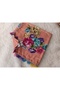 Brand Handcrafted Needle Embroidered Writing 100% Cotton Muslin – 4 Sides Embroidered Elegant Headscarf 100X100 cm - 6