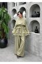 Lia Casual Cut Flounce Voile Set – Hijab Compatible Comfortable Combination