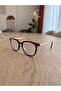 Square Rectangle Metal Transparent Women Men Unisex Blue Light Protection Screen Goggles Glasses - 4