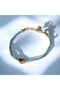 Turquoise Miyuki Beads Heart Adjustable Women's Bracelet Summer Jewelry
