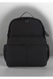 Luxury Black Large Size Mother Baby Care Backpack with Bottle and Thermos Compartment