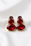 Red Drops Earrings - 2