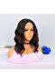 Black Red Luminous Tulle Wig
