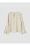Trendlucky Contrast Color Ruffle Collar Blouse - 5
