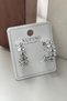 Xuping Vip Earrings - Special Series Xuping Earrings with Almond Baguette Shiny Zircon Stones, Non-Tarnishable - 2cm