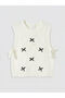 Girl's Bowknot Knit Sweater - 2