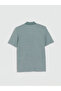Nevavm Men's Polo Collar Patterned T-Shirt with a Difference - 6