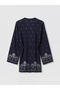 Nevavm Shawl Collar Patterned Women's Cardigan with a Difference - 6