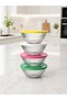 4-Piece Glass Storage Container and Bowl Set