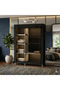 Portable Clothes Organizer Wardrobe Black Color - 3