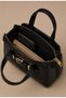 Women's Stylish Shoulder Bag with Belt Accessory Detail - 4