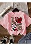 Girls' Loveheart Printed 3-Pack T-Shirt - 3