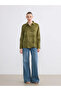 Green Patterned Women's Shirt - 5