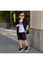Eid Special Pique T-Shirt 3-Piece Set with Shorts for Ages 3-12 - 2