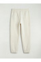 Beige Boys' Jogger Sweatpants