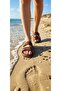 Orthopedic Sole Women's Soft Slippers - Two Buckle Daily Comfortable Model Flexible Daily Lightweight Stylish Modern Slippers - 3
