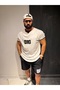 Big Dream Printed Sports Shorts Black Simple and Stylish Summer Bomb - 4