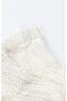 Bowknot Combed Cotton Socks 2-Pack 10150 Ecru - 4